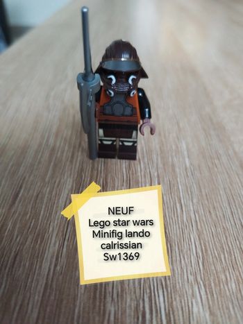 Lego star wars minifig lando calrissian sw1369 neuf