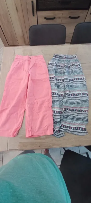 Pantalons fin 9-10ans