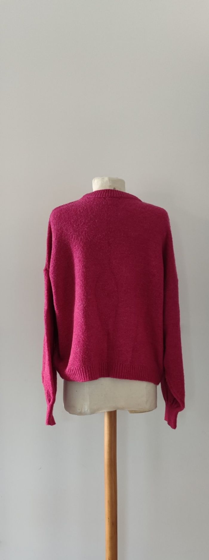 Pull rose à manches longues femme taille L – Kiabi – très bon état - photo numéro 2