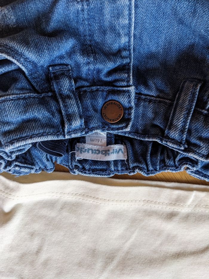 Ensemble Jean et tee shirt 12 mois - photo numéro 2