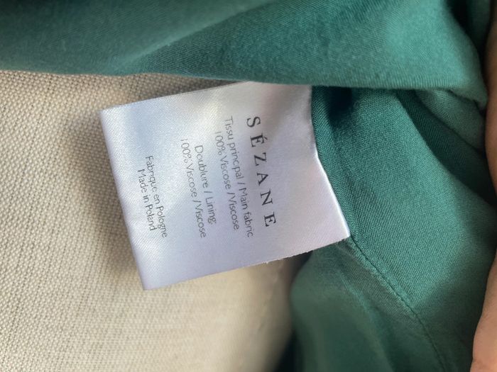 Robe Sézane verte - photo numéro 8