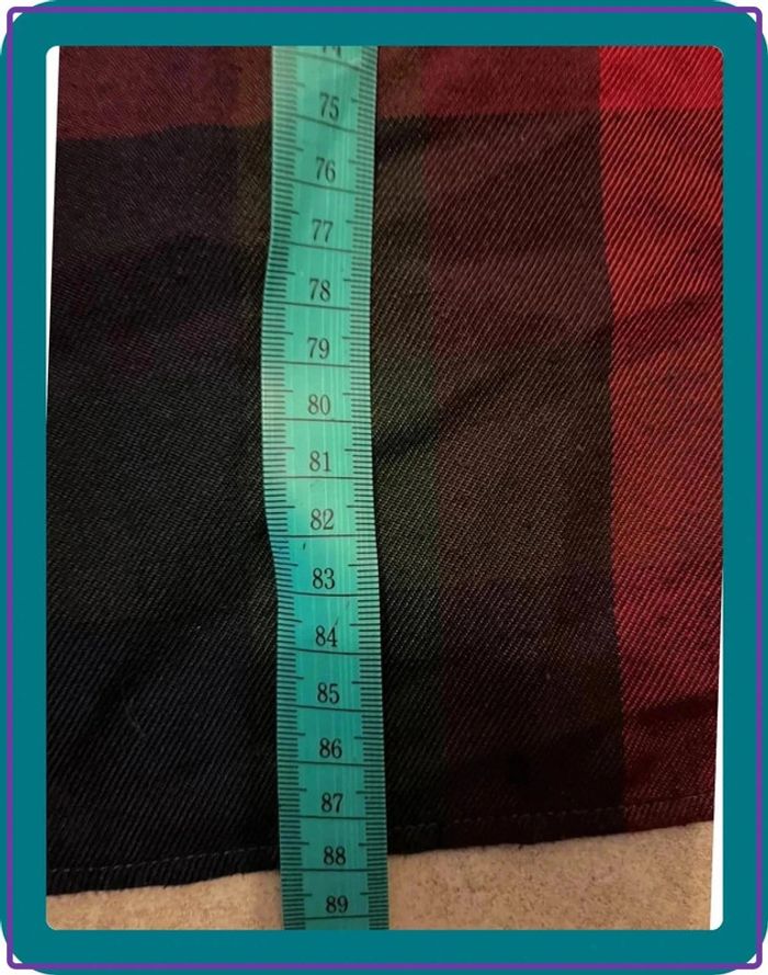 Robe à carreaux taille m en excellent état - photo numéro 9