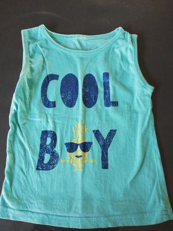 Marcel t shirt sans manches 24 mois