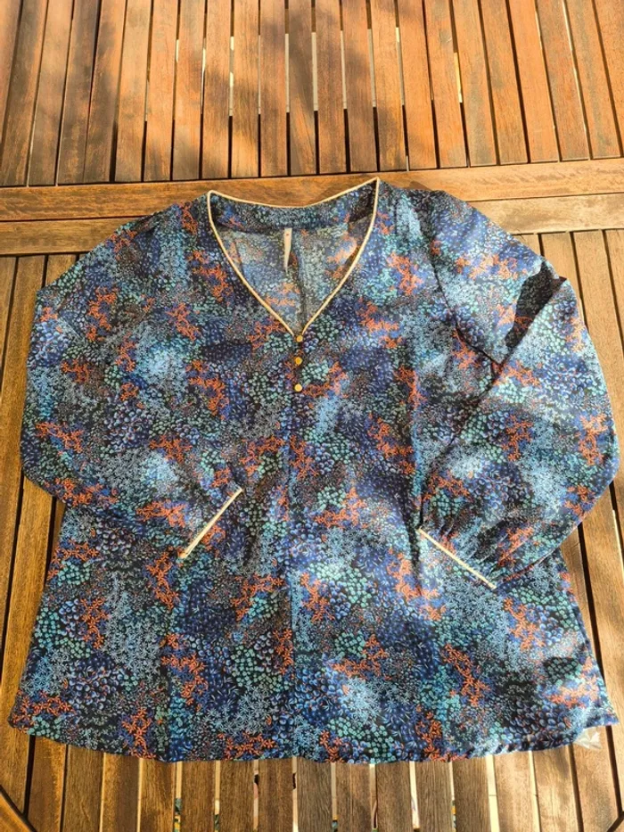 Blouse BlanchePorte Neuve T.38 - photo numéro 3