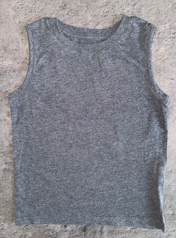 Débardeur sans manche gris Kiabi