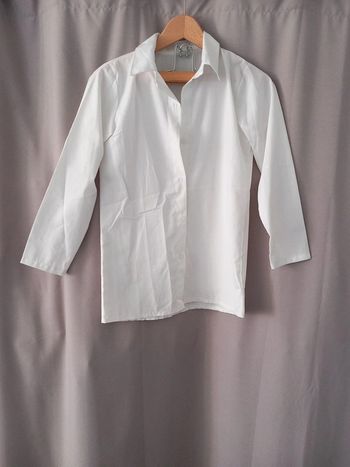 Chemise blanche 12 ans