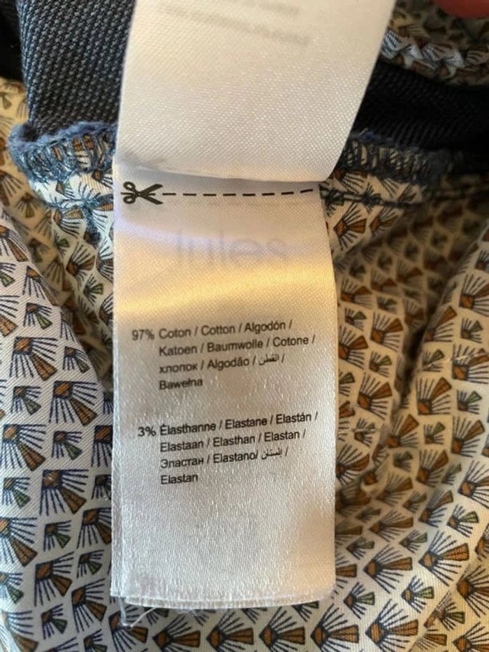 Pantalon bleu slim 36 - photo numéro 5