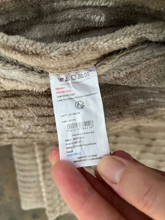 Grand plaid polaire - photo numéro 2