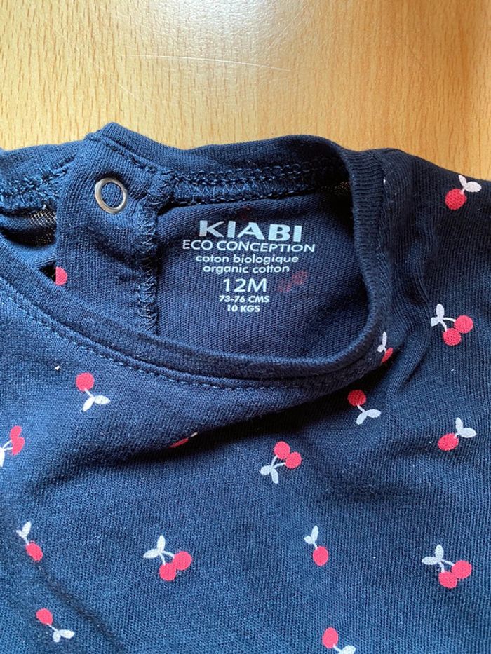 Robe bleu foncé kiabi 12 mois - photo numéro 4