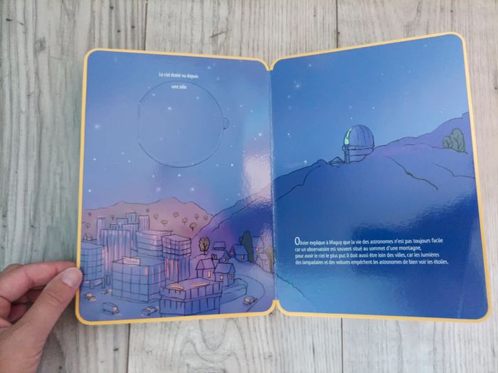 Joli livre "c'est comment un observatoire ?" - photo numéro 3