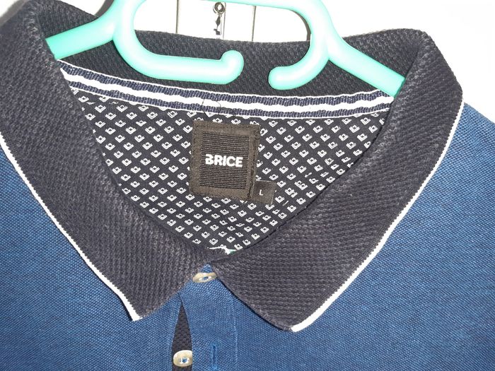 Polo manches courtes bleu marine / taille L / Brice - photo numéro 2