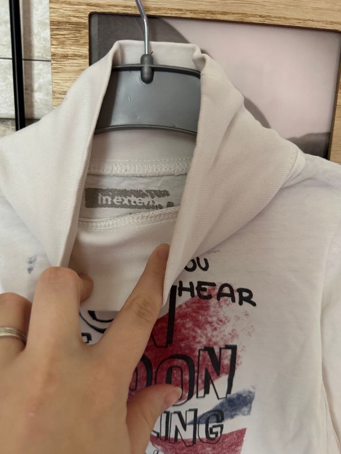 Lot de 3 maillots longues manches et cols roulés Garçon - T4ans - in extenso et basic - photo numéro 3