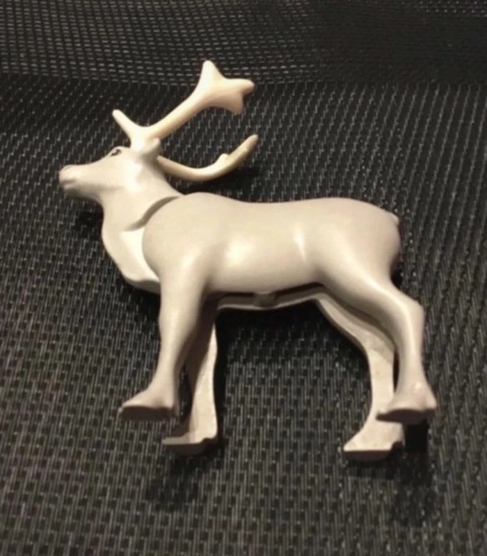 Playmobil figurine Rêne Wiltopia très bon état, comme neuf animaux sauvages Noël - photo numéro 5