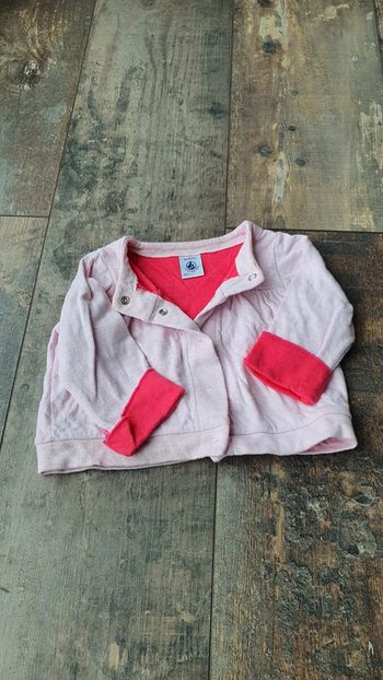 Gilet petit bateau 6 mois 68 cm en très bon état 👌