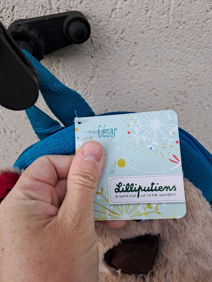 Sac à dos lilliputiens césar neuf maternelle - photo numéro 2