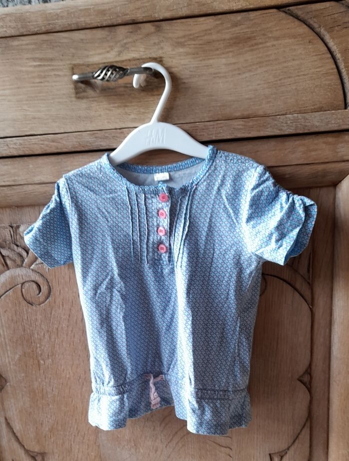 Lot de 4 t-shirts fille 110-116 - photo numéro 8