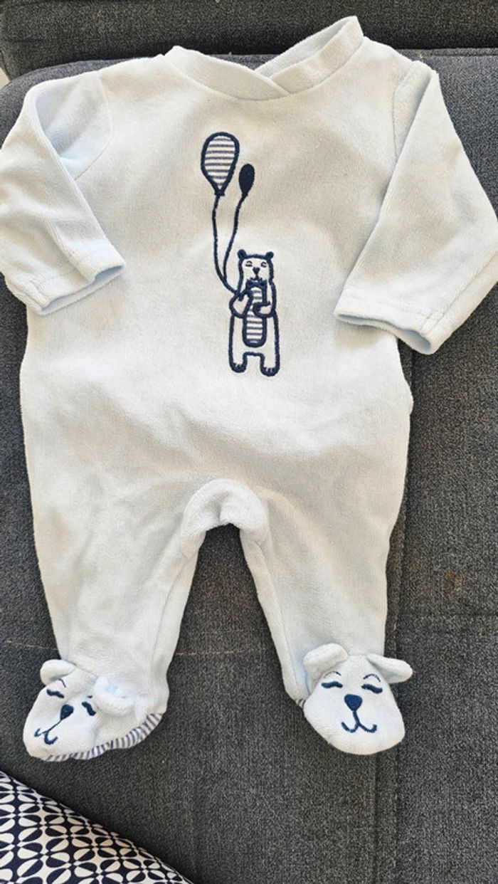 Lot pyjama velours