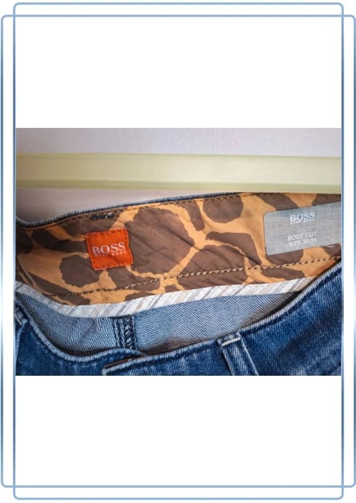 Jeans Hugo boss bleu / taille 32,34 - photo numéro 5