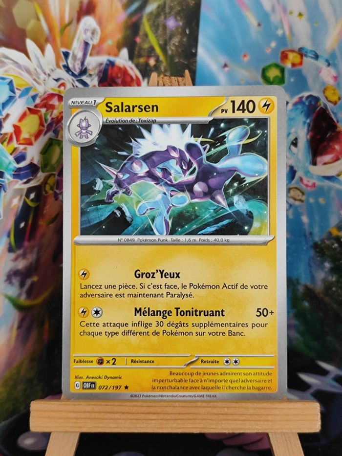 Salarsen rare (deck) 72/197 flammes obsidiennes