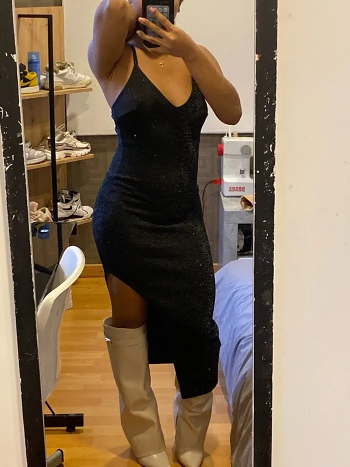 Robe de soirée mi longue - photo numéro 2