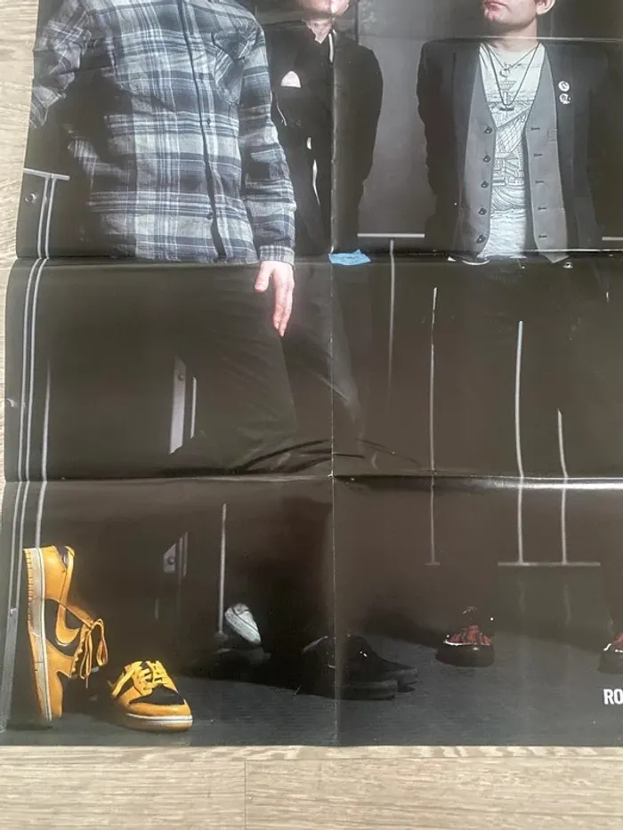 Lot de 6 poster metal / poster rock / poster groupe de rock - photo numéro 8