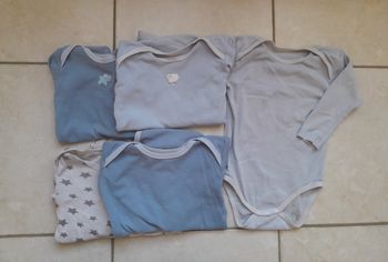 Lot de 5 bodies manches longues