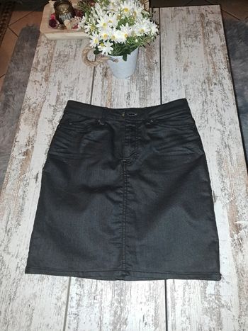 Jupe simili cuir guess