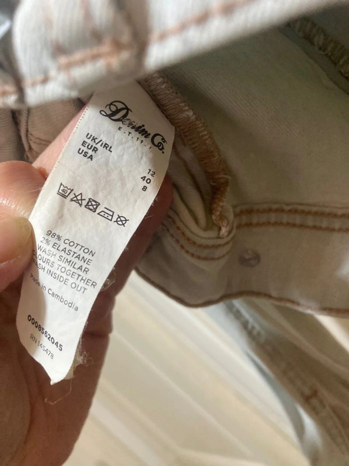 Veste en jean clair Denim & co Taille 40 - photo numéro 5