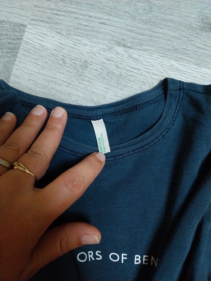 Tee-shirt garçon 12 ans benetton - photo numéro 3