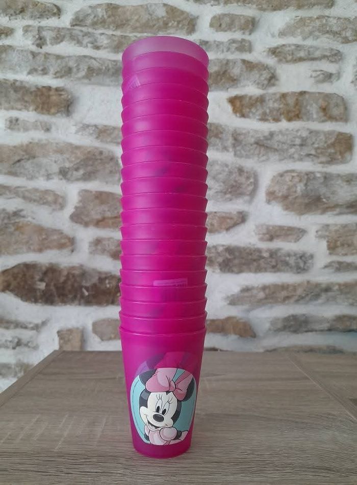 Lot 20 gobelets Minnie - photo numéro 2