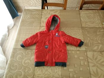 Manteau Lee Cooper 18 mois rouge