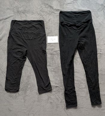Lot de 3 pantalon et pantacourt legging grossesse/maternité -38/40 - Kiabi - Très bon état