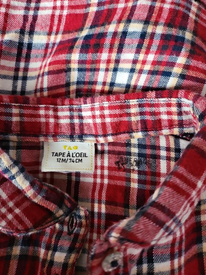 Ensemble bébé fille tape à l'œil 12 mois très bon état - photo numéro 9