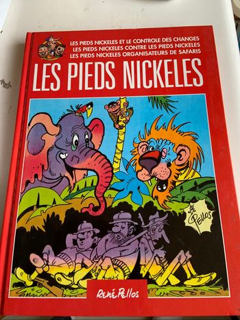 BD Les pieds nickelés avec 3 différentes histoires