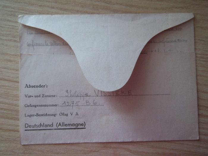 correspondance prisonnier 26 nov.1940 document militaire - photo numéro 4