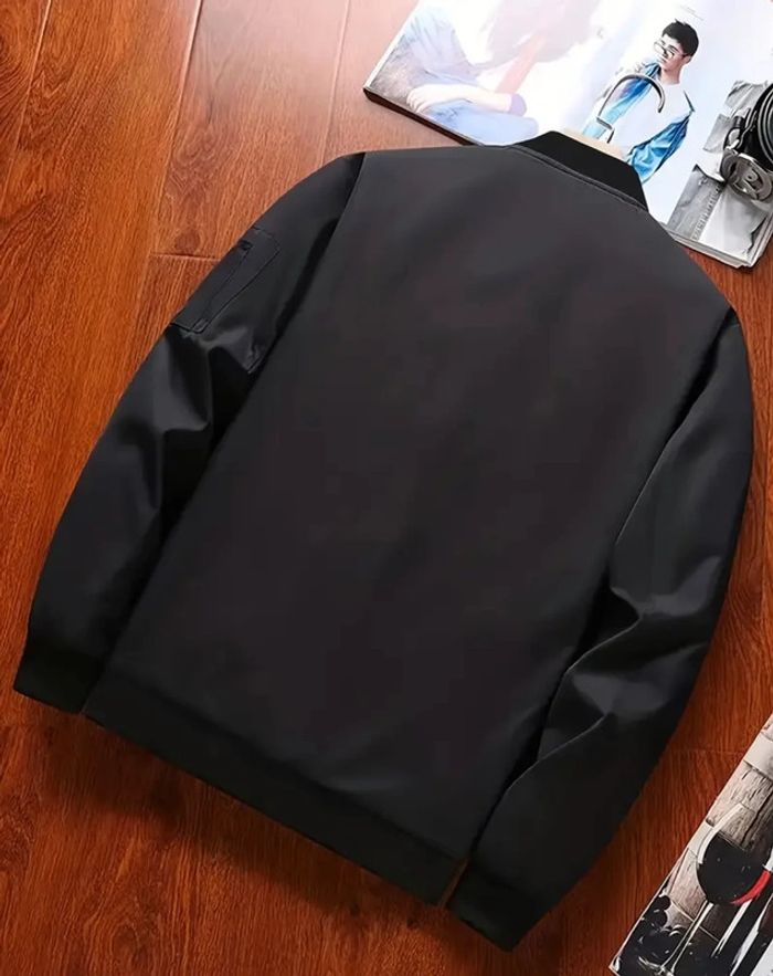 Veste Bomber Neuf Noire Taille M - photo numéro 2