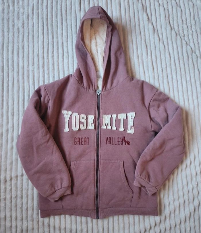 Veste zippée Creeks – Fille 16 ans, vieux rose - photo numéro 2