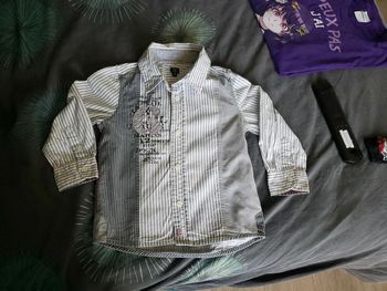 Chemise manches longues terre de marins 4 ans