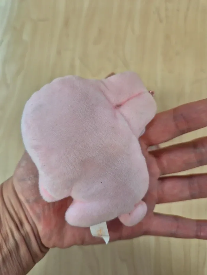 Porte-clés peluche Tsuburana Hitomi Ichigo Fare : Lapin - photo numéro 3