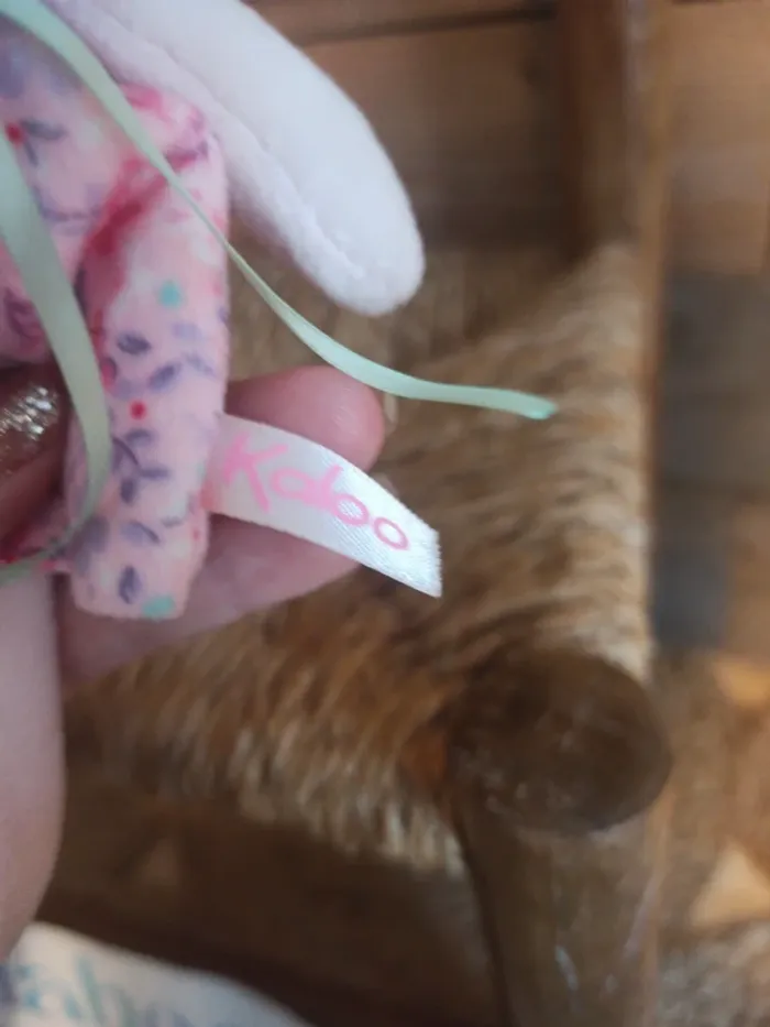 Peluche petite poupée kaloo tbe - photo numéro 4