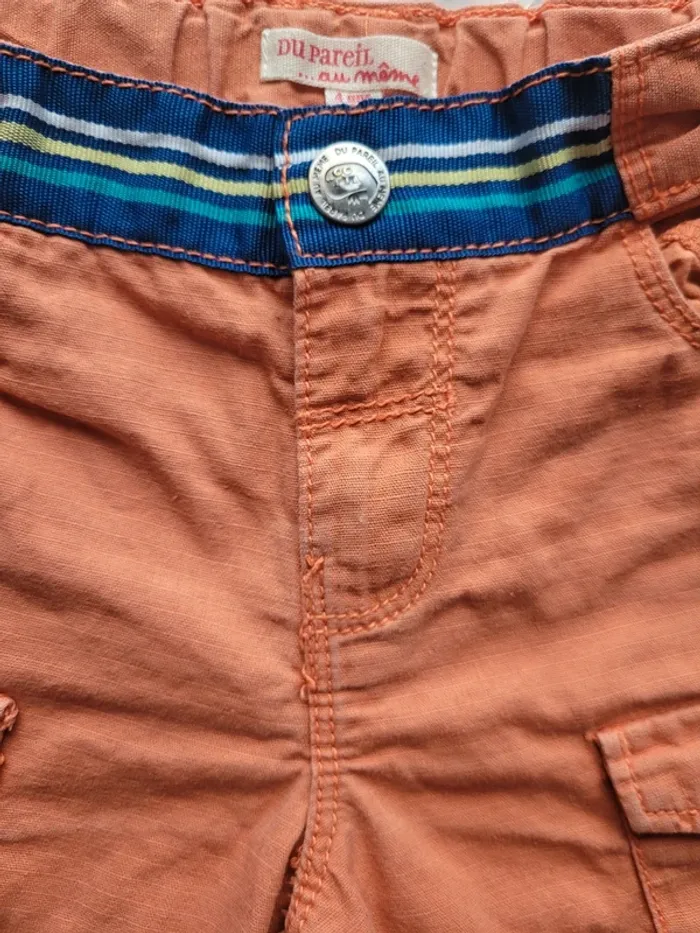 Short orange - photo numéro 2