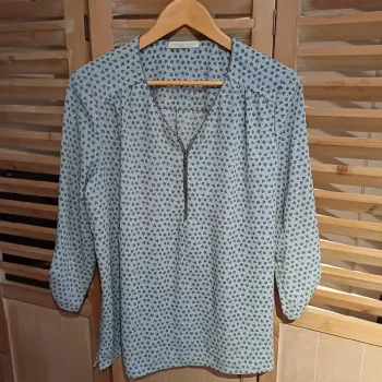 Tunique femme bleu taille 42/44 , Armand Thiery