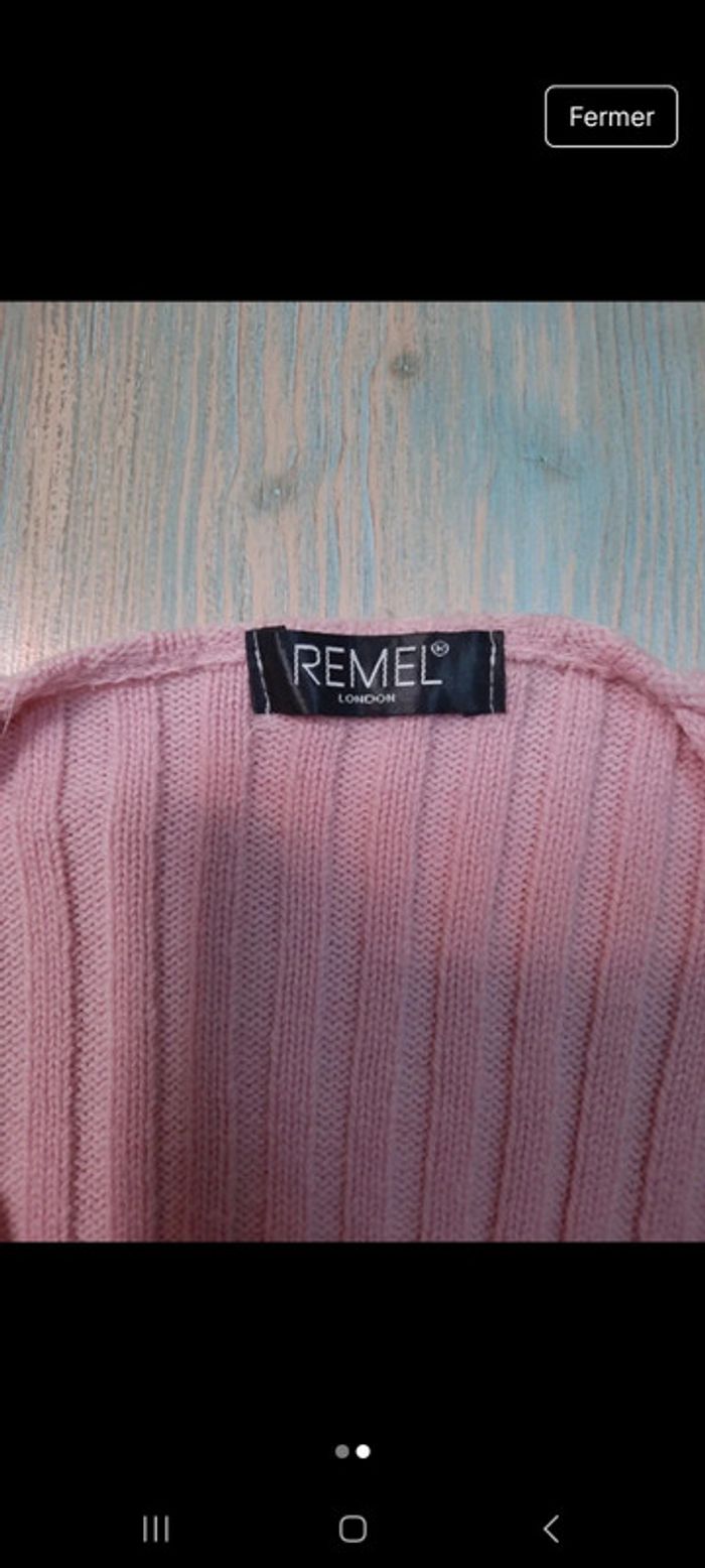 Pull femme col v - photo numéro 2