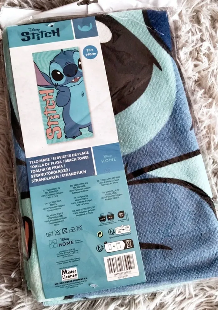 Serviette de plage Stitch 💐