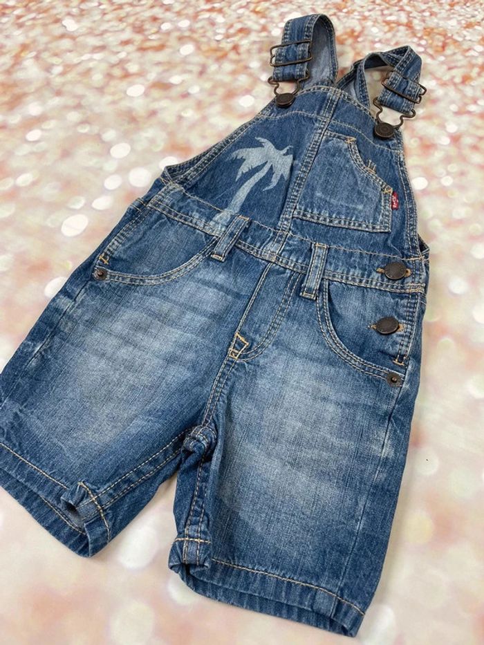 Salopette jean’s Levi’s bébé 12 mois - photo numéro 3