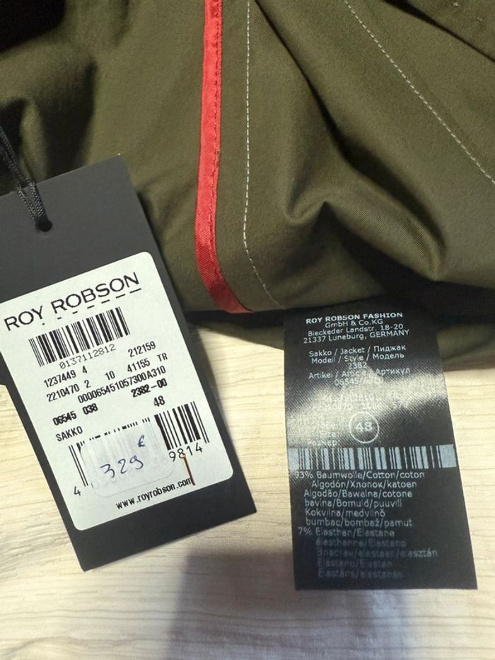 Roy robson - Blazer, Kaki, taille 48 - photo numéro 6