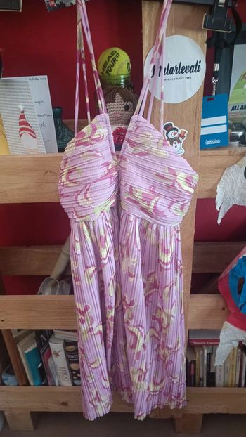 Abitino rosa fantasia Zara