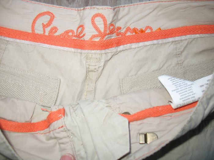 BERMUDA BEIGE "PEPE JEANS" - TAILLE 36 - n°01 - photo numéro 4