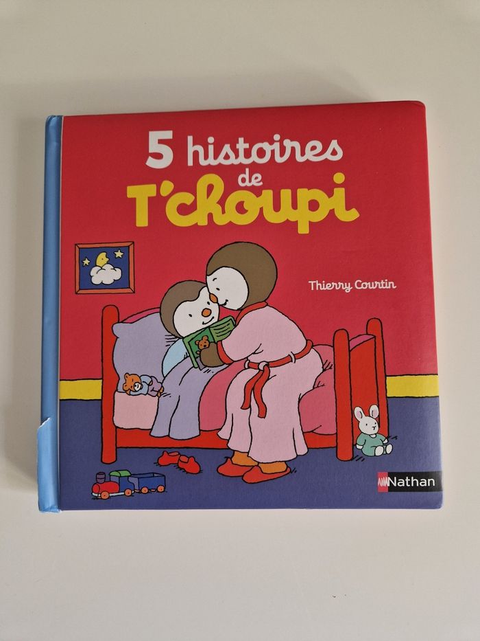 Livre t'choupi 5 histoires