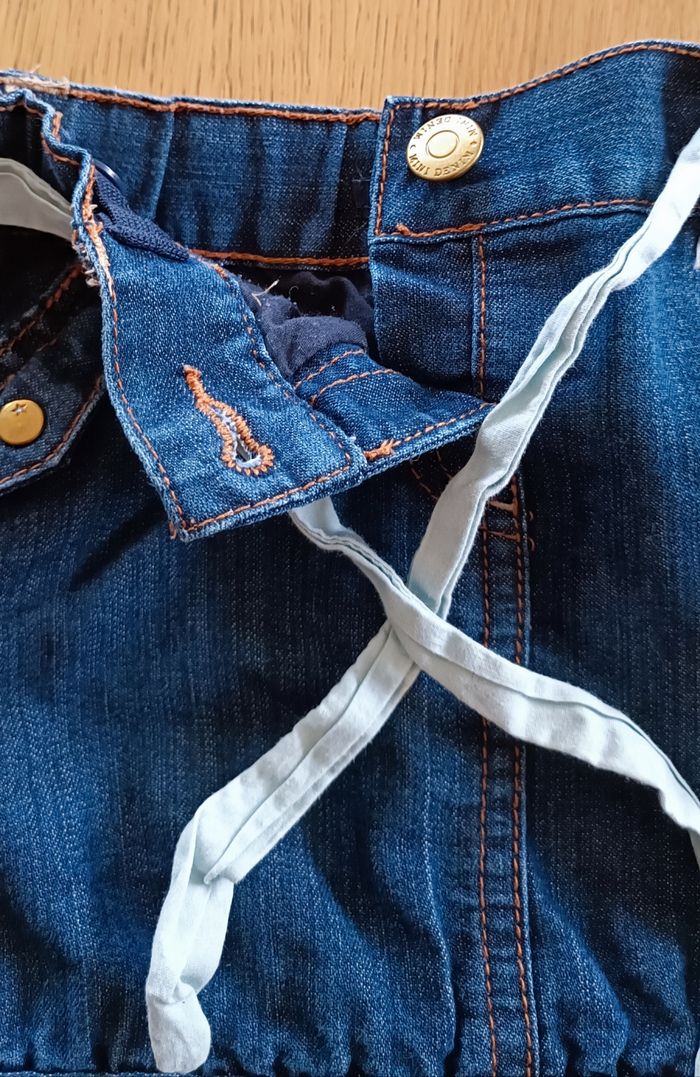 Jupe jean Kiabi 18 mois fille - photo numéro 4